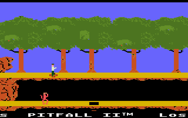 Pitfall II - The Lost Caverns (1984) (Activision) Screenshot